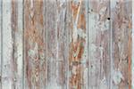 Close-up of weathered, wooden boards on old building, Hesse, Germany, Europe