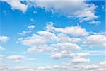 Clouds in Blue Sky, Kaarst, North Rhine-Westphalia, Germany