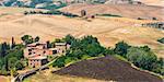 Summer season in Tuscan country, close to Siena