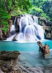 Waterfall at Kanchanaburi Province, Thailand