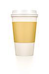 An image of a typical coffee to go cup