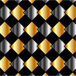 Metallic tiles background