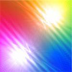 abstract rainbow background with shining white lines and motley waves over multicolored gradient