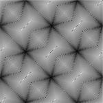 Design seamless monochrome diagonal geometric pattern. Abstract rhombus lines textured background. Vector art