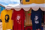 Souvenir Shop with Che Guevara T-shirts, Trinidad de Cuba, Cuba