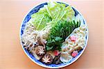 Japanese stew raw ingredients