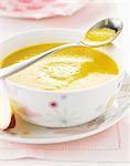 Cream of sweet potato,carrot and apple soup