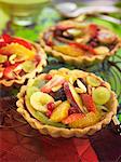 Fruit and agar-agar tartlets