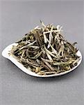 White tea leaves