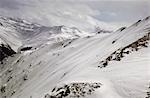 The Wang ski run, Gotschnagrat near Klosters  in Switzerland