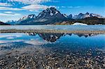Lago Grey lake in the Torres del Paine National Park, Patagonia, Chile, South America