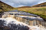 Waterfall in Hull Pot Beck, Horton in Ribblesdale, Yorkshire Dales, Yorkshire, England, United Kingdom, Europe