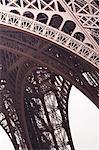 Abstract of the Eiffel Tower in Paris, France, Europe