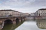 Piazza Vittorio Veneto and the river Po, Turin, Piedmont, Italy, Europe