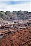 Rooftops, Cuzco, Peru