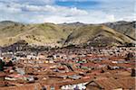 Rooftops, Cuzco, Peru