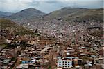 Overview of Cityscape, Puno, Peru