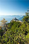 Eagle's Nest, Kehlsteinhaus, Hitler's lair at Berchtesgaden in the Bavarian Alps, Germany