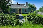 Derelict old period stone cottage rundown and in need of renovation, County Clare, West of Ireland