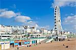 The Brighton Wheel on the seafront at Brighton, East Sussex, England, United Kingdom, Europe