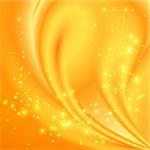 Orange abstract background.The illustration contains transparency and effects.