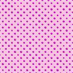 Seamless Polka Dot Background Pattern. Pink Vector Backdrop