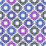 Colorful Geometric Seamless Pattern. Tiled Background