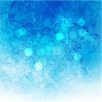 Blue abstract background.The illustration contains transparency and effects.