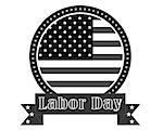 mark Labor Day in America in shades of gray