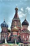 Saint Basil Cathedral at Red Square, Moscow Kremlin, Russia