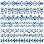 blue series is designed using the old patterns anatolia
