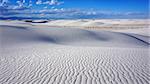 The White Sands desert is located in Tularosa Basin New Mexico.