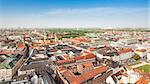 A panoramic image of Munich in Bavaria Germany