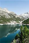 Lake of Devero in spring season, Piedmont - Italy