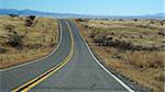 Scenic of Highway 163 through Monument Valley, Arizona