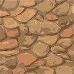 colorful illustration with stone texture
