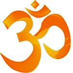 The symbol for 'OM' as used by eastern cultures.