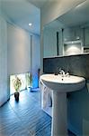 Main bathroom -Victorian Water Tower, UK. Architects: Architects: Gerry Goldwyre