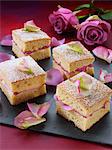 Rose petal tea sandwich