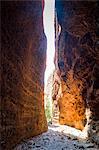 Echidna Chasm, Purnululu National Park, UNESCO World Heritage Site, Bungle Bungle Mountain Range, Western Australia, Australia, Pacific