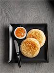 Crumpets with Marmalade