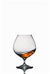 Glass of cognac