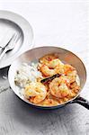 Prawn curry with coconut (Asia)