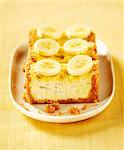 Banana cheesecake