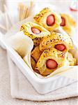 Sausage flaky pastry bites