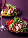 Lobster salad with mango vinaigrette