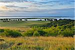 View from Dornbusch in the Morning, Summer, Baltic Island of Hiddensee, Baltic Sea, Western Pomerania, Germany