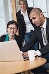 Business meeting in conference room, Stockholm, Sweden