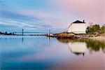 Alvsborg bridge at dusk, Gothenburg, Sweden