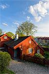 Wooden houses, Gothenburg, Sweden